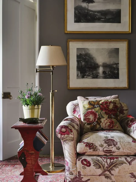 Billy Baldwin Standard Lamp In Situ