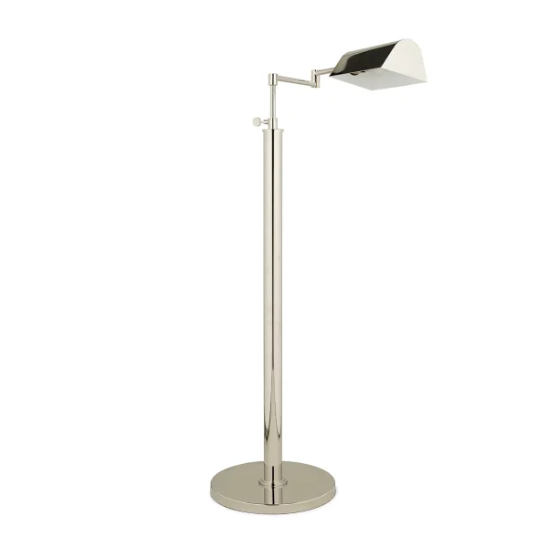 Billy Baldwin Trough Standard Lamp Nickel
