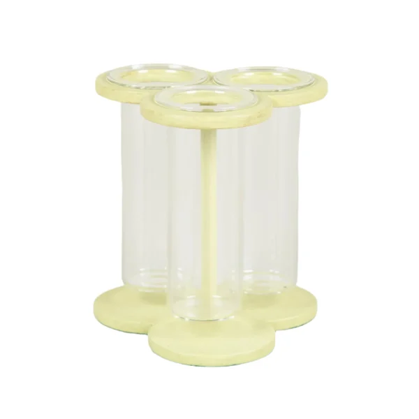 Compton Trefoil Flower Holder Pale Green
