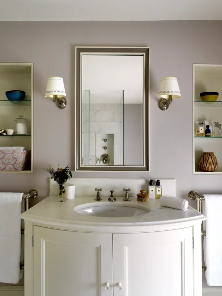 Fixed Arm Wall Light Nickle In Situ
