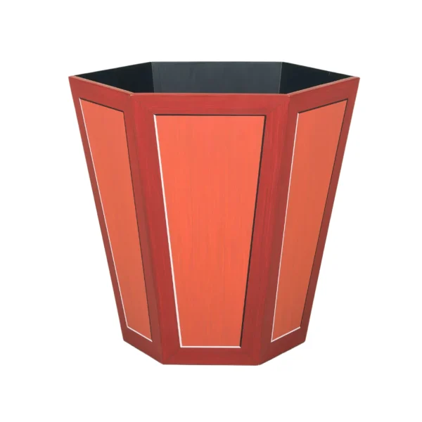 Hexagonal Waste Paper Bin Colour No13