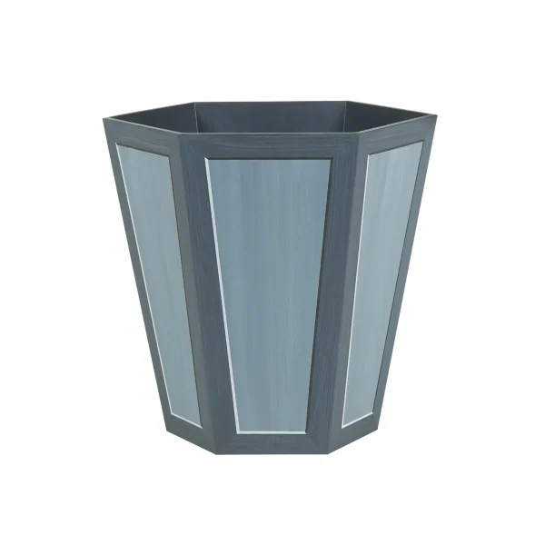 Hexagonal Waste Paper Bin Colour No4
