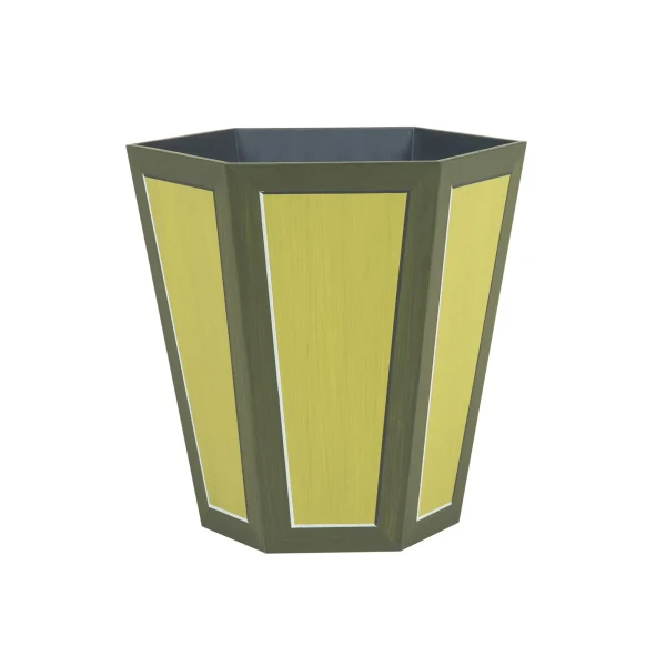 Hexagonal Waste Paper Bin Colour No7