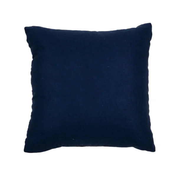 Navy Blue Pashmina Cushion