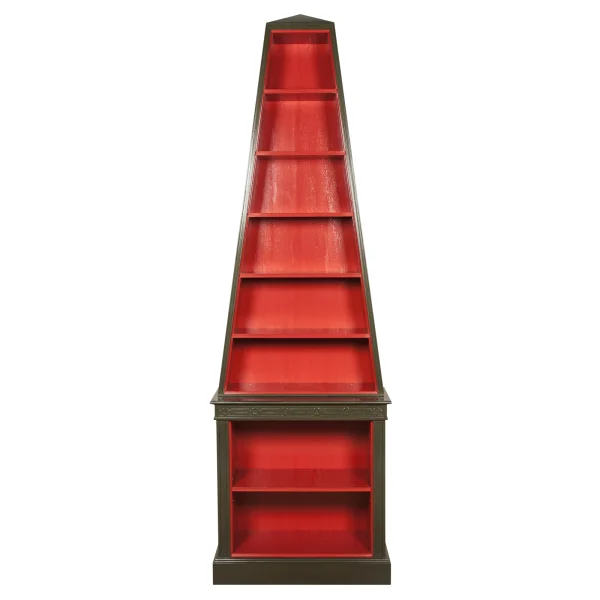Painted Pyramid Bookcase 2