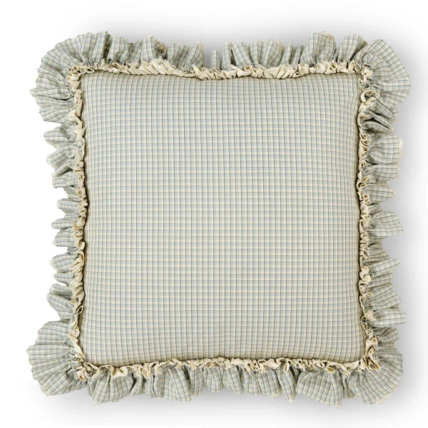 Petersham Check Cushion
