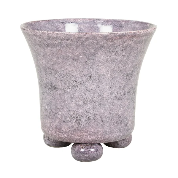 Small Earthenware Planter Manganese