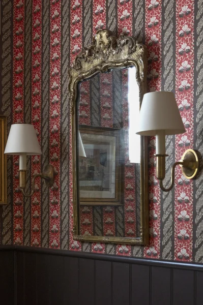 Swan Neck Wall Light In Situ