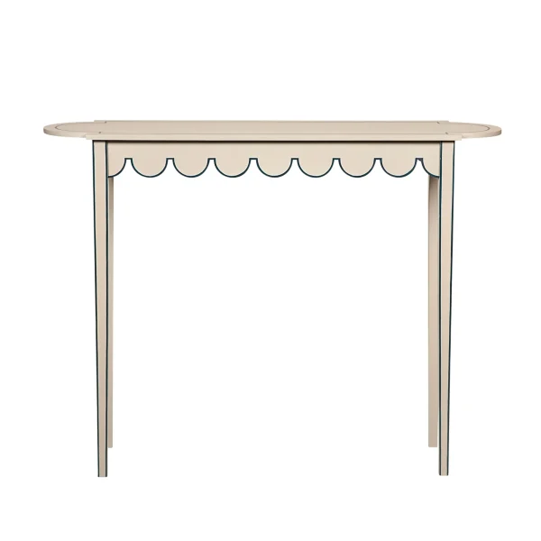 Tall D-End Table