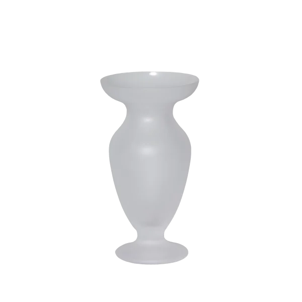 Urn-Shaped Vase Frosted