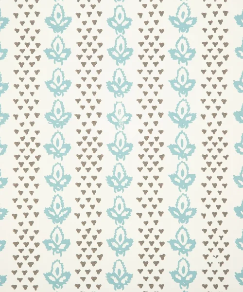 Wallpaper - Bees Aqua