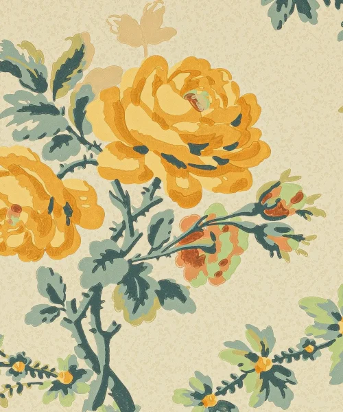 Wallpaper - Rameau Fleuri Blue